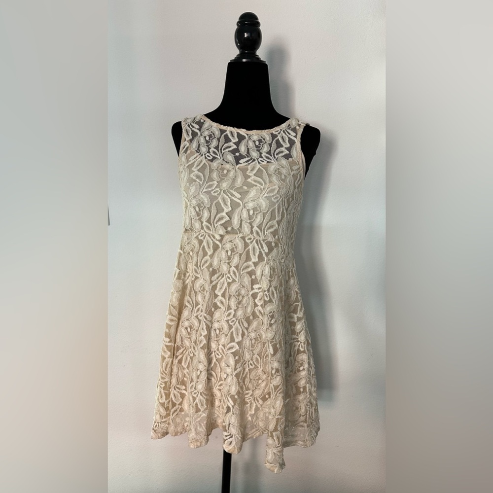 Free People Floral Lace Dress